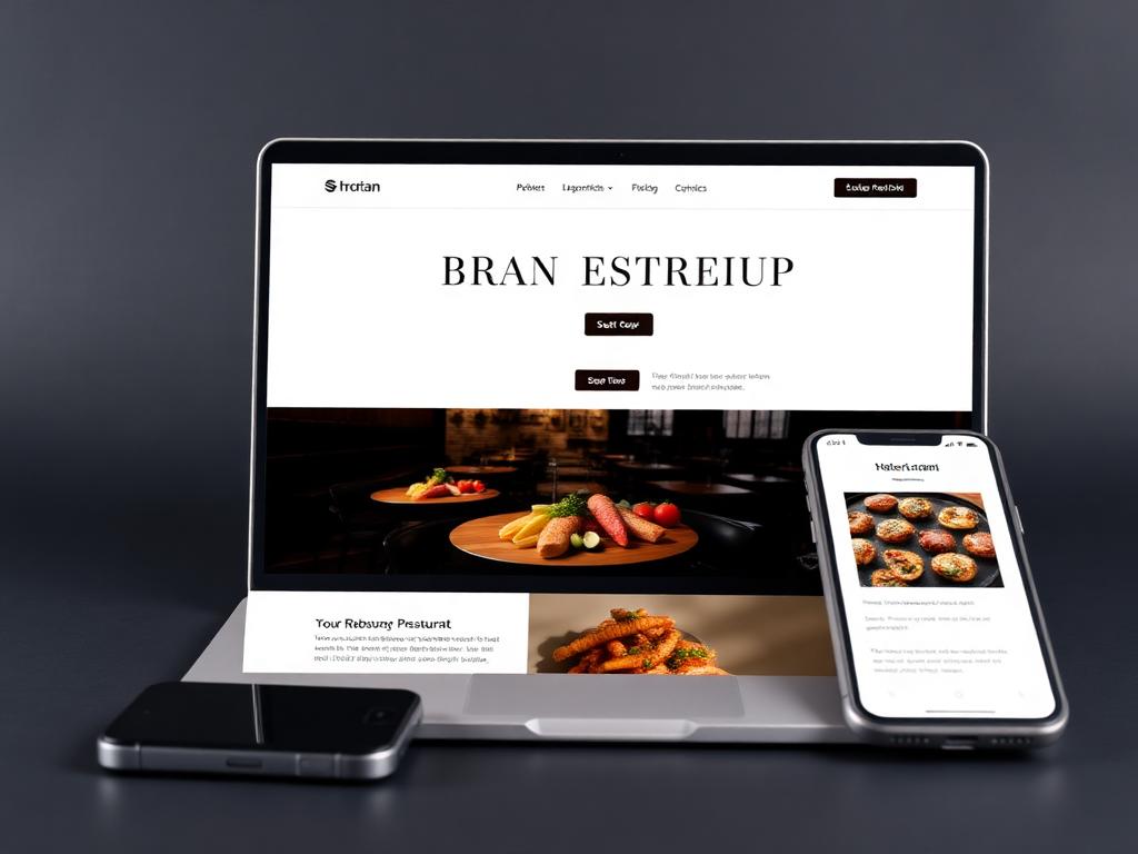 Hemsida byggd av Nexora Digital för Urban Bistro